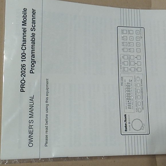 New Vintage Radio Shack 100 Channel Programmable Mobile Scanner - Picture 6 of 12